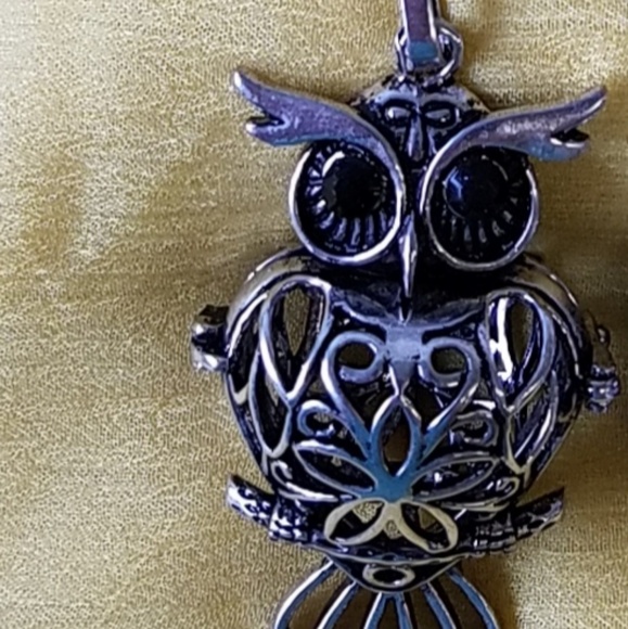 Pewter scented balls infused owl or ball - Picture 2 of 8